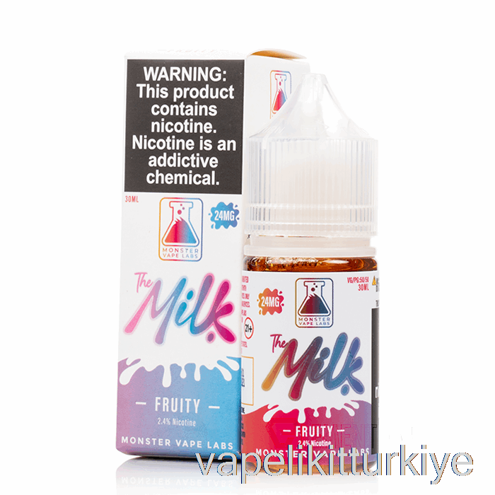 Vape Elektronik Sigara Meyveli - Süt Tuzları - 30ml 24mg